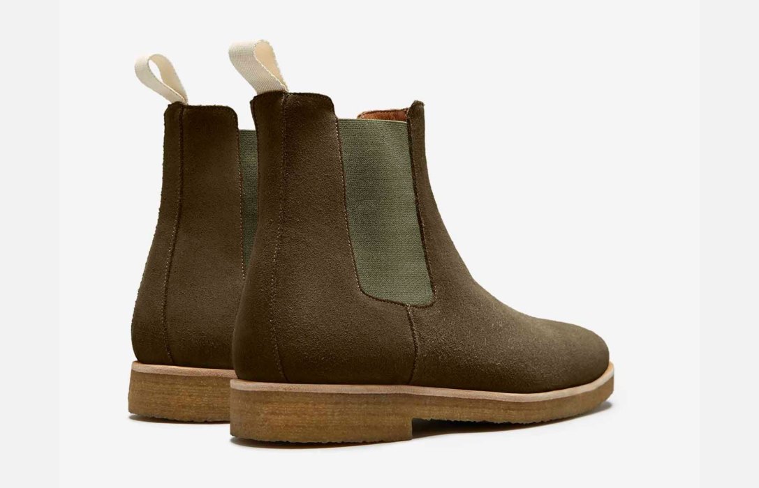 Oliver Cabell Chelsea Boot Støvler Herre Olivengrønne | NO585-84