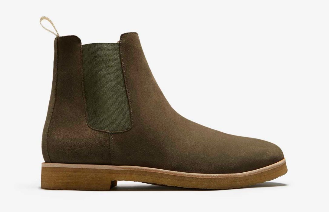 Oliver Cabell Chelsea Boot Støvler Herre Olivengrønne | NO585-84