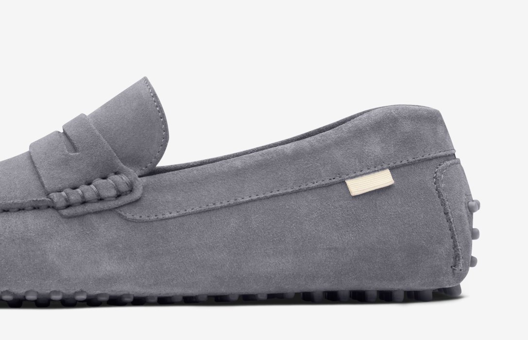 Oliver Cabell Driver Flats Dame Grå | NO627-66