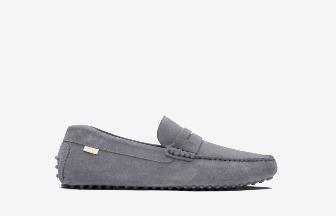 Oliver Cabell Driver Flats Dame Grå | NO627-66