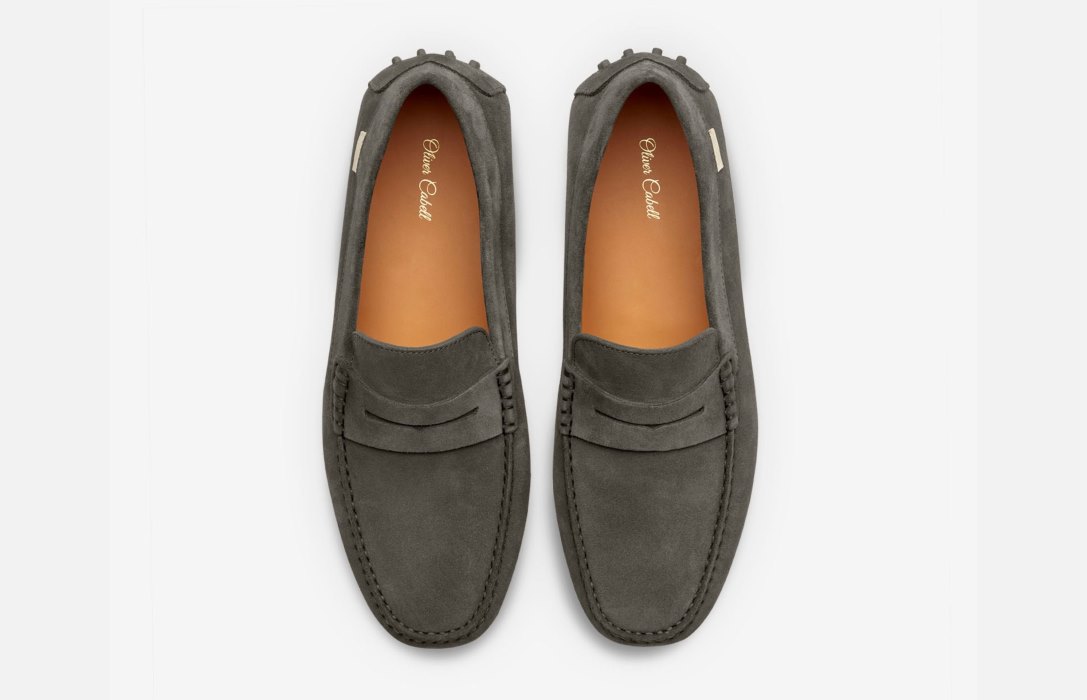 Oliver Cabell Driver Flats Dame Grå | NO950-65