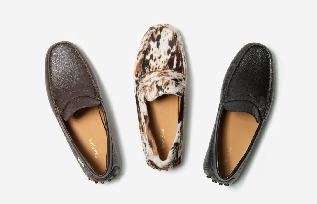 Oliver Cabell Driver Flats Dame Leopard | NO566-27