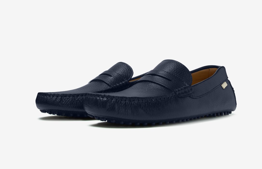 Oliver Cabell Driver Flats Dame Marineblå | NO288-81