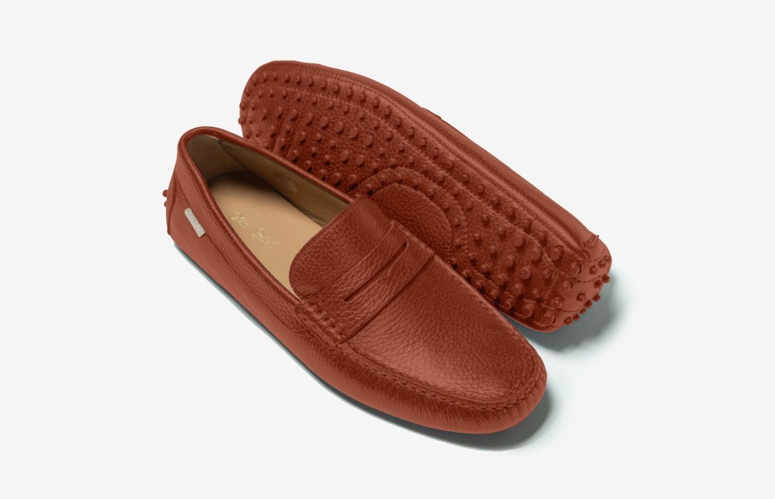 Oliver Cabell Driver Flats Dame Rød | NO660-04