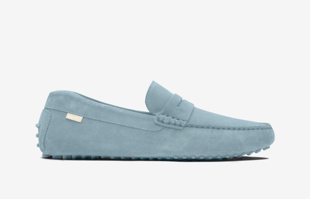 Oliver Cabell Driver Loafers Herre Blå | NO307-20