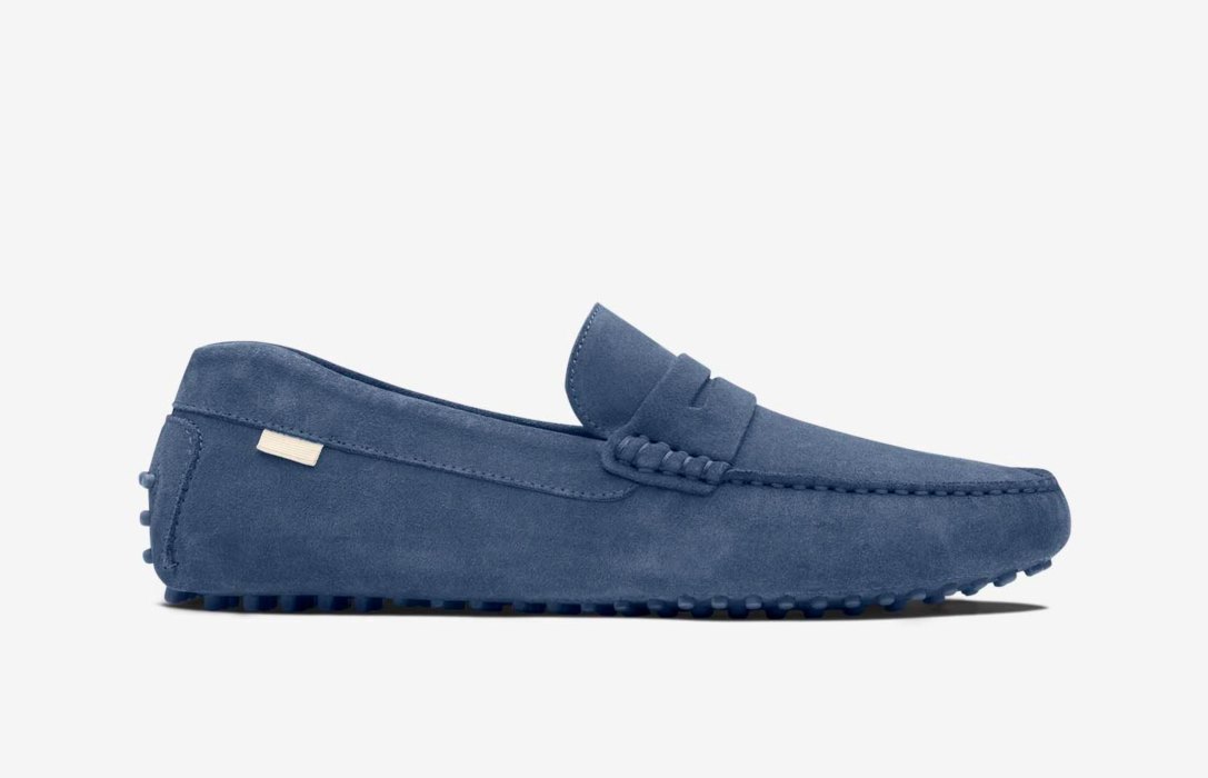 Oliver Cabell Driver Loafers Herre Blå | NO941-20