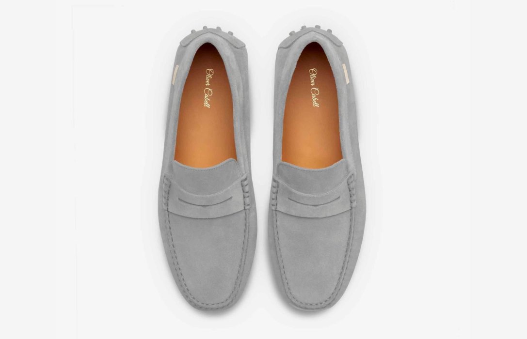 Oliver Cabell Driver Loafers Herre Grå | NO846-24