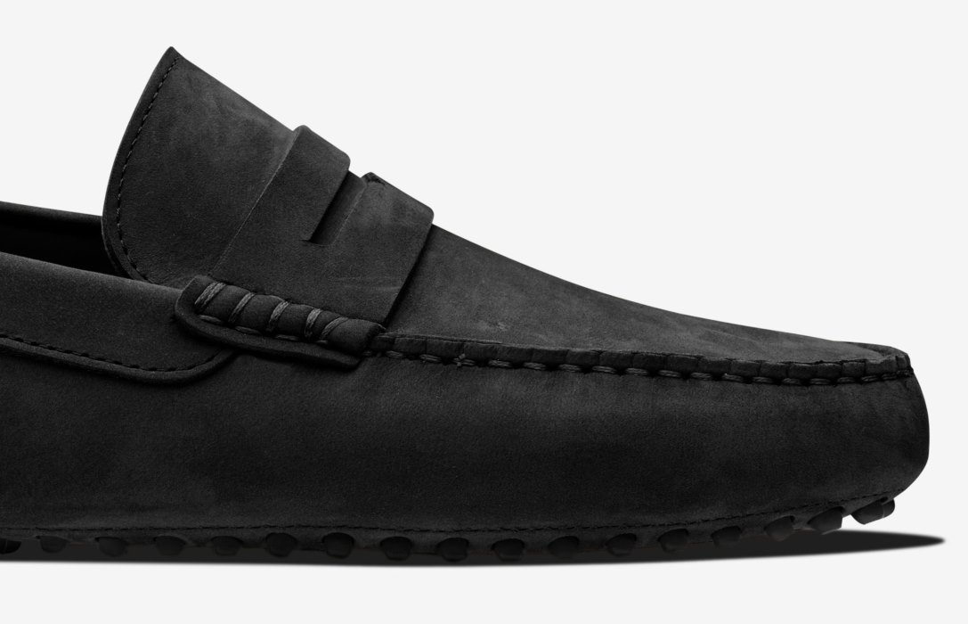 Oliver Cabell Driver Loafers Herre Svarte | NO402-67