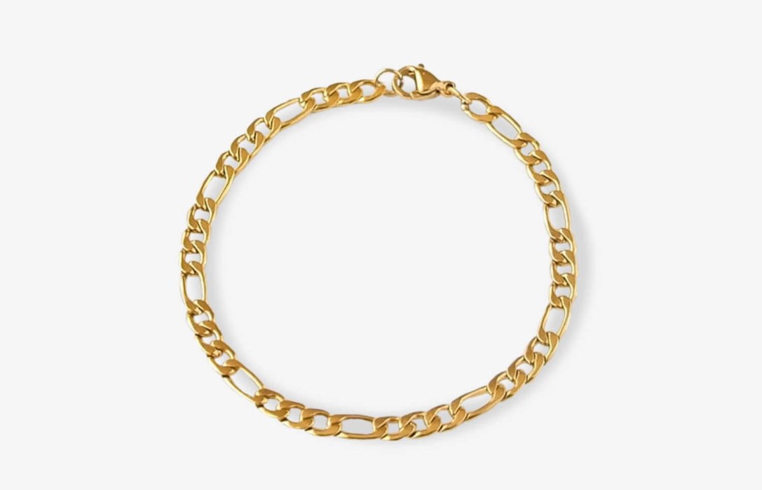 Oliver Cabell Figaro Chain Armbånd Dame Gull | NO301-46