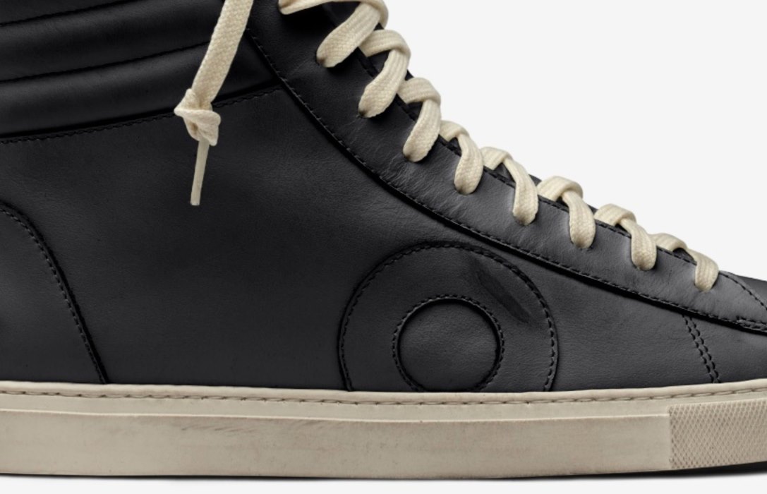 Oliver Cabell Jabbar High High Top Sneakers Herre Svarte | NO020-83