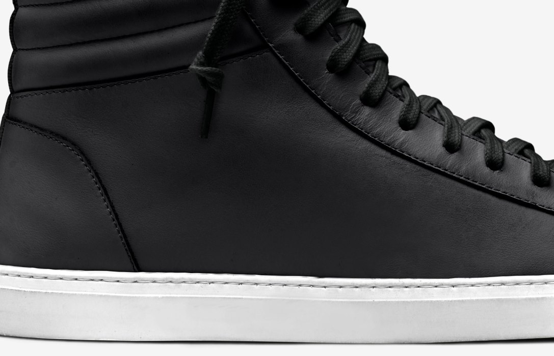 Oliver Cabell Jabbar High High Top Sneakers Dame Svarte | NO327-82