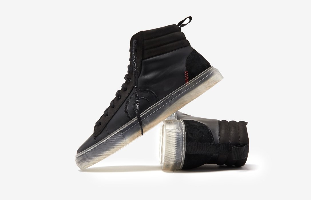 Oliver Cabell Jabbar High High Top Sneakers Dame Svarte | NO497-85