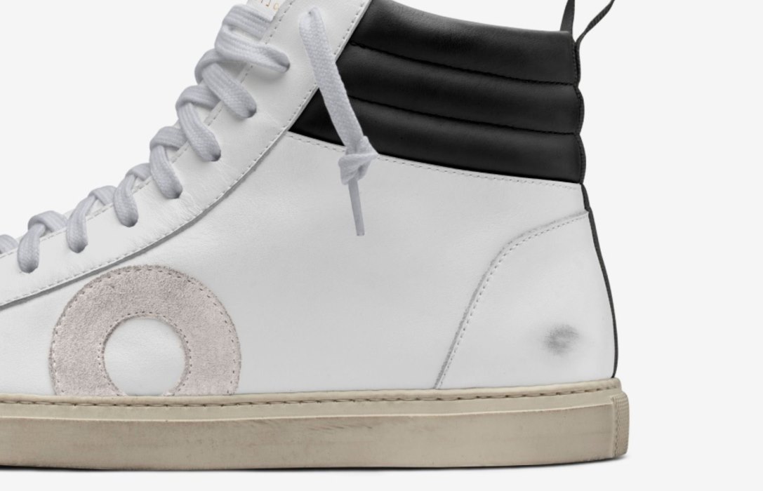 Oliver Cabell Jabbar High High Top Sneakers Herre Hvite | NO584-37