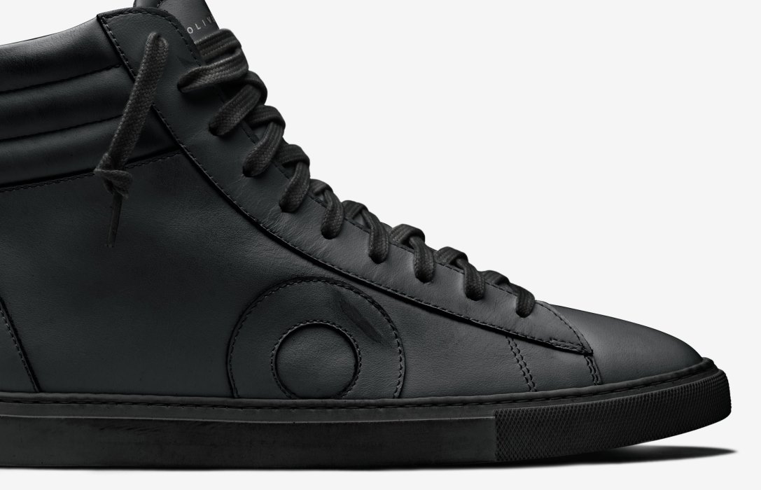 Oliver Cabell Jabbar High High Top Sneakers Herre Svarte | NO636-55