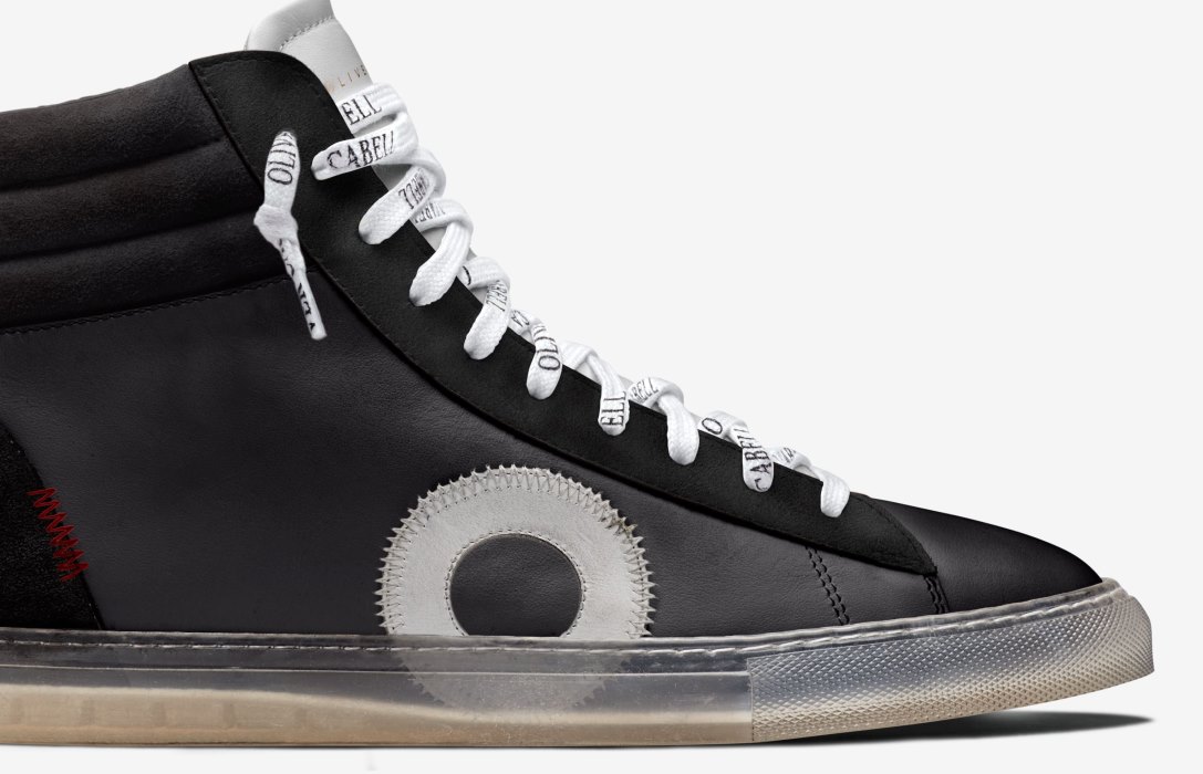 Oliver Cabell Jabbar High High Top Sneakers Herre Mørke Grå | NO641-85