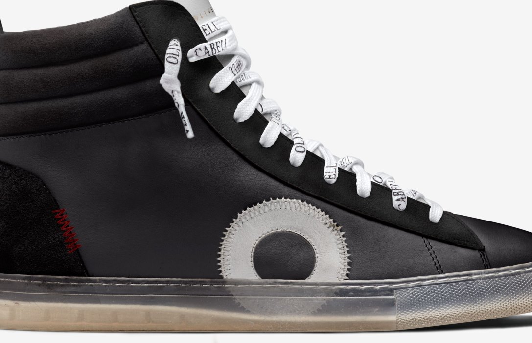 Oliver Cabell Jabbar High High Top Sneakers Herre Mørke Grå | NO641-85