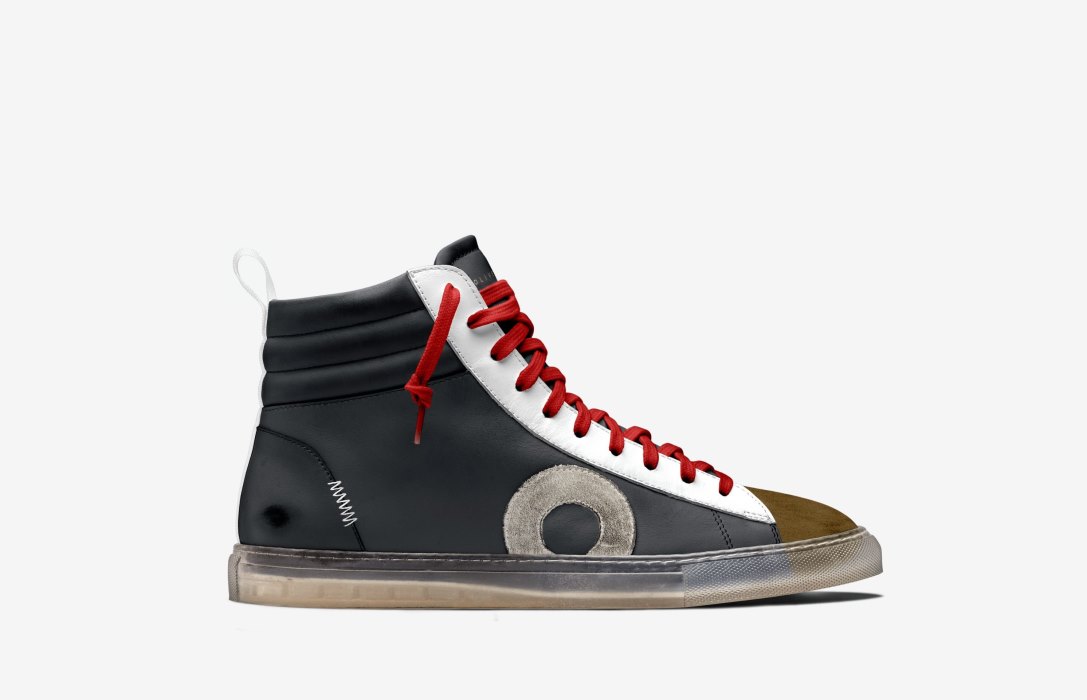 Oliver Cabell Jabbar High High Top Sneakers Herre Svarte | NO693-88