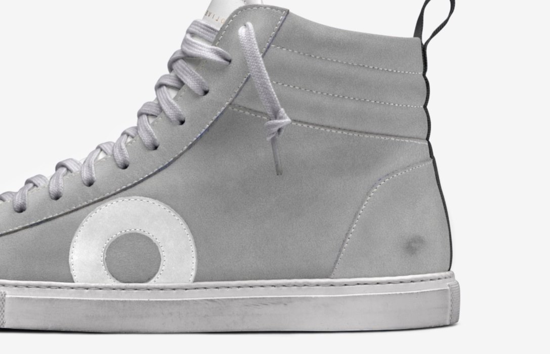 Oliver Cabell Jabbar High High Top Sneakers Herre Grå | NO739-63