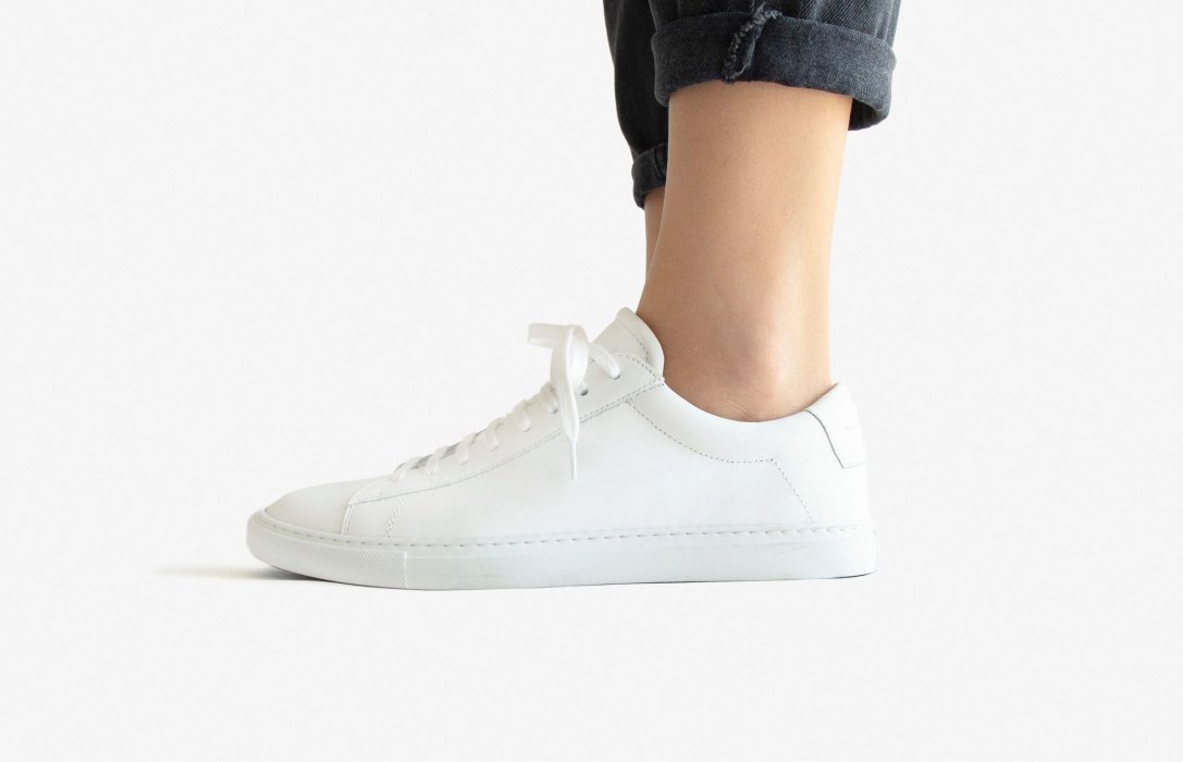 Oliver Cabell Low 1 Low Top Sneakers Dame Hvite | NO274-56