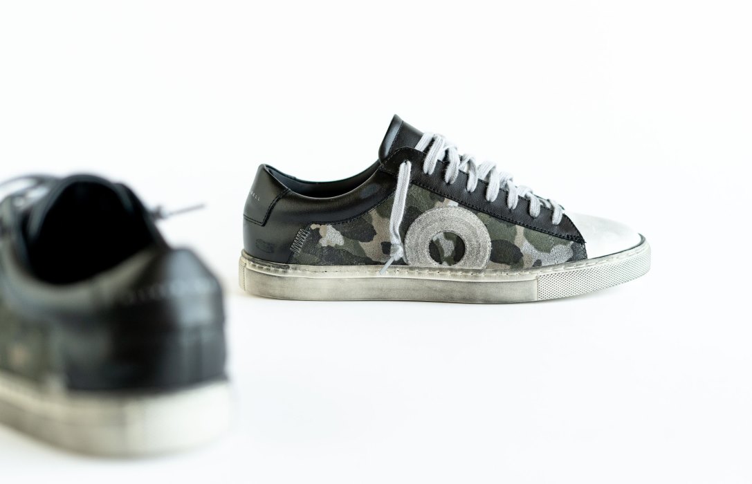 Oliver Cabell Low 1 Low Top Sneakers Dame Camouflage | NO287-93