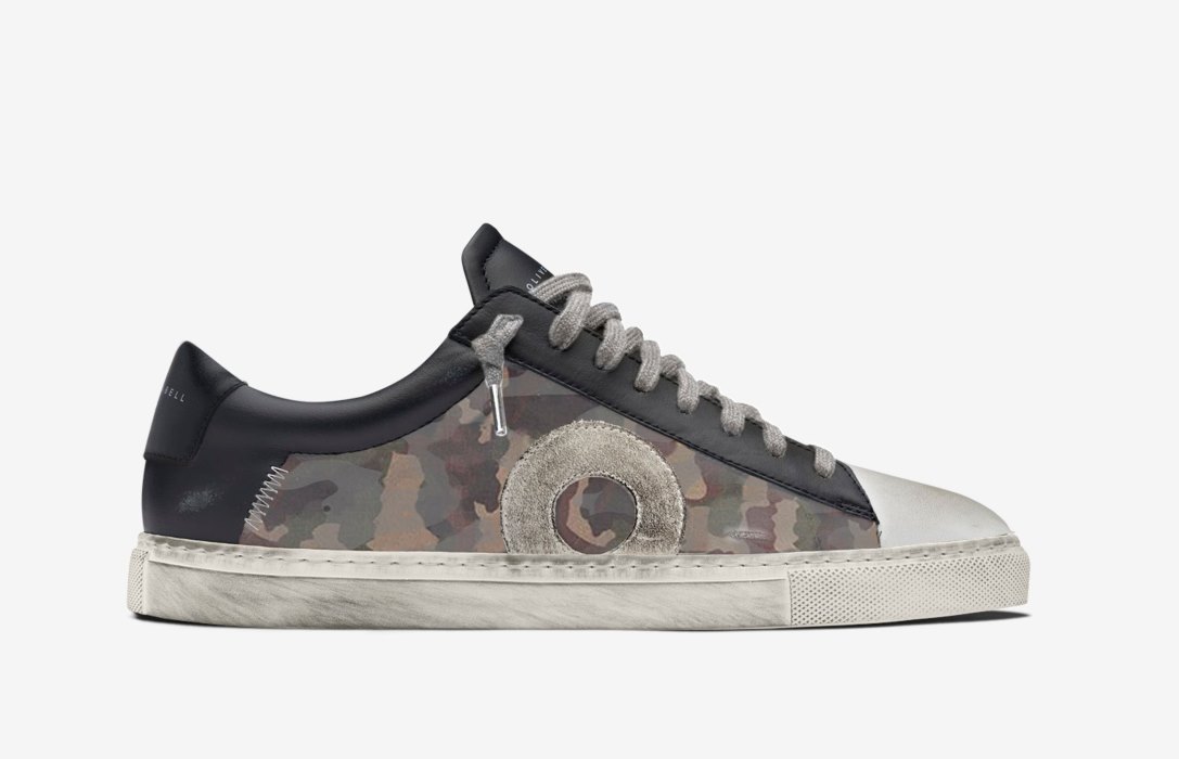 Oliver Cabell Low 1 Low Top Sneakers Dame Camouflage | NO287-93