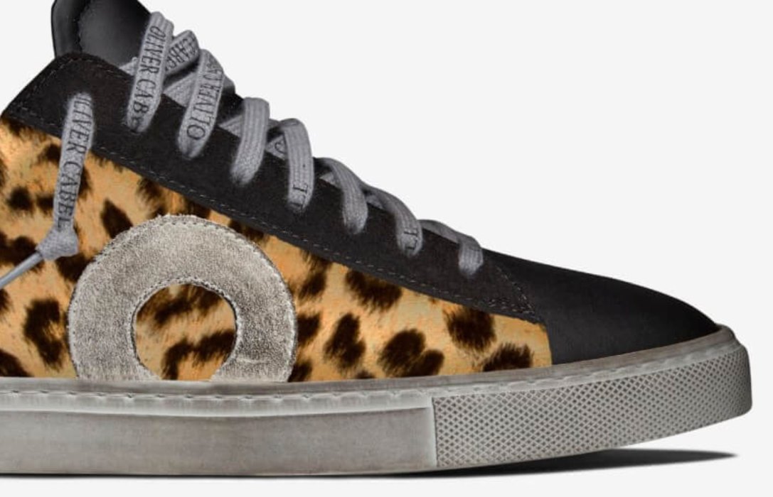 Oliver Cabell Low 1 Low Top Sneakers Dame Leopard | NO337-49