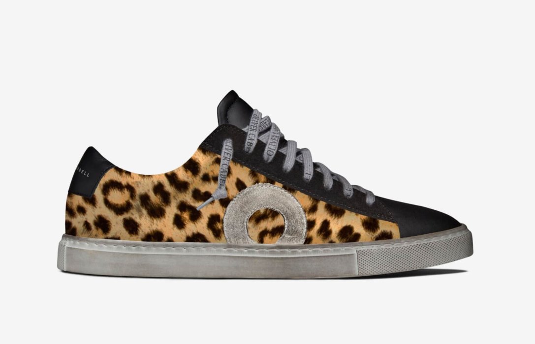 Oliver Cabell Low 1 Low Top Sneakers Dame Leopard | NO337-49