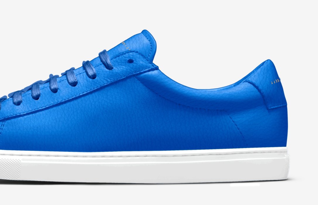 Oliver Cabell Low 1 Low Top Sneakers Dame Blå | NO349-04