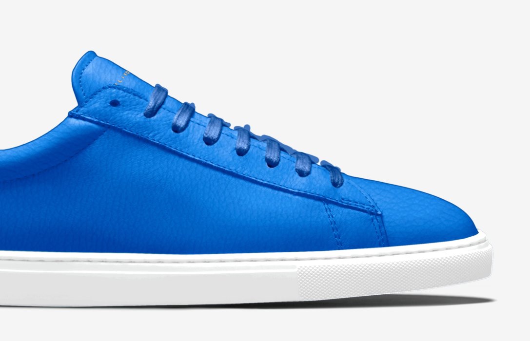 Oliver Cabell Low 1 Low Top Sneakers Dame Blå | NO349-04