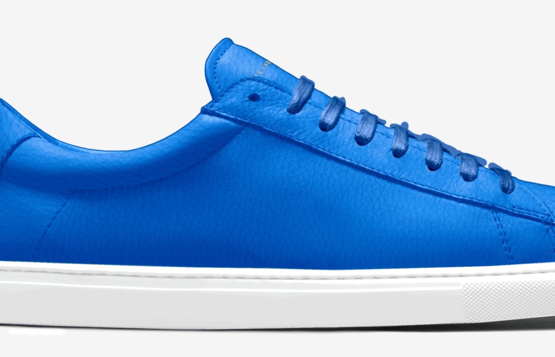 Oliver Cabell Low 1 Low Top Sneakers Dame Blå | NO349-04