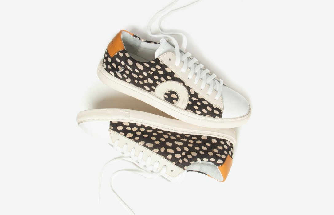 Oliver Cabell Low 1 Low Top Sneakers Dame Leopard | NO365-25