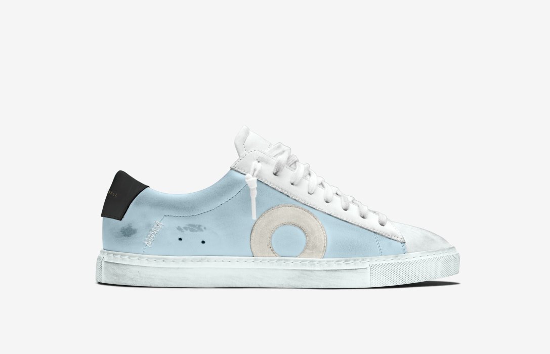 Oliver Cabell Low 1 Low Top Sneakers Dame Blå | NO601-55