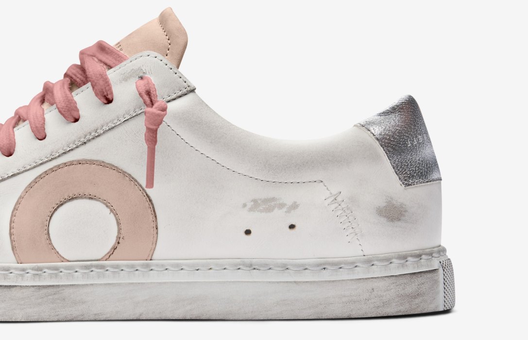 Oliver Cabell Low 1 Low Top Sneakers Dame Rosa | NO764-60