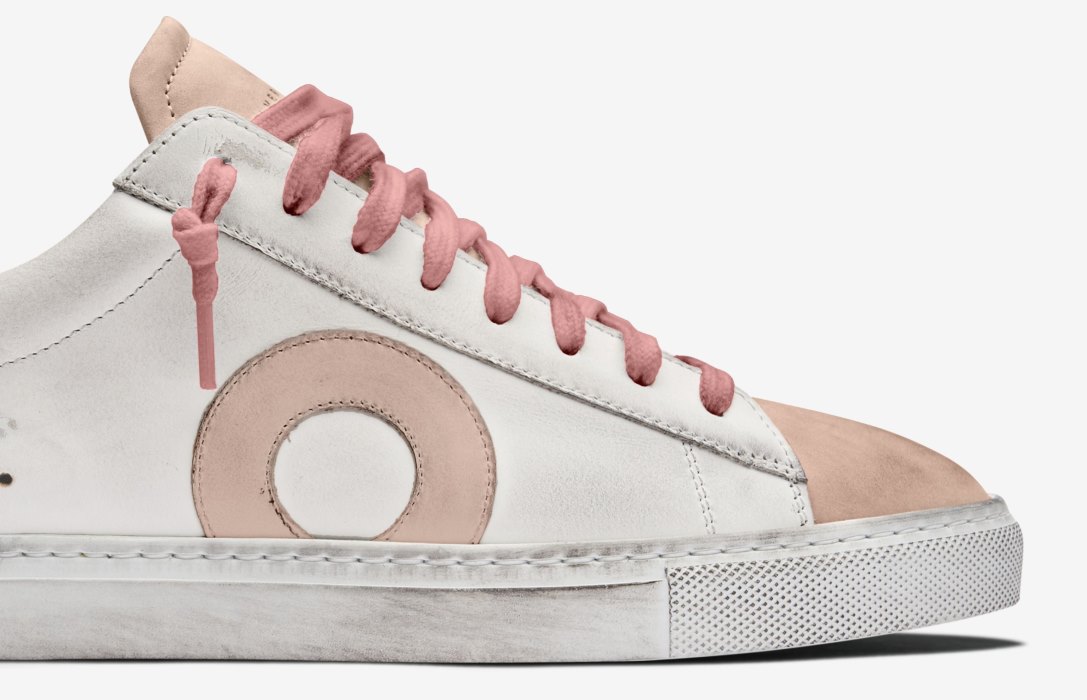 Oliver Cabell Low 1 Low Top Sneakers Dame Rosa | NO764-60