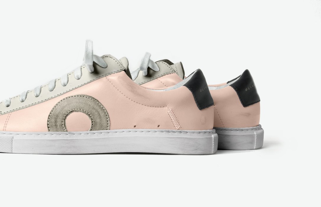 Oliver Cabell Low 1 Low Top Sneakers Dame Rosa | NO816-12