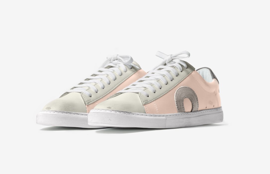 Oliver Cabell Low 1 Low Top Sneakers Dame Rosa | NO816-12