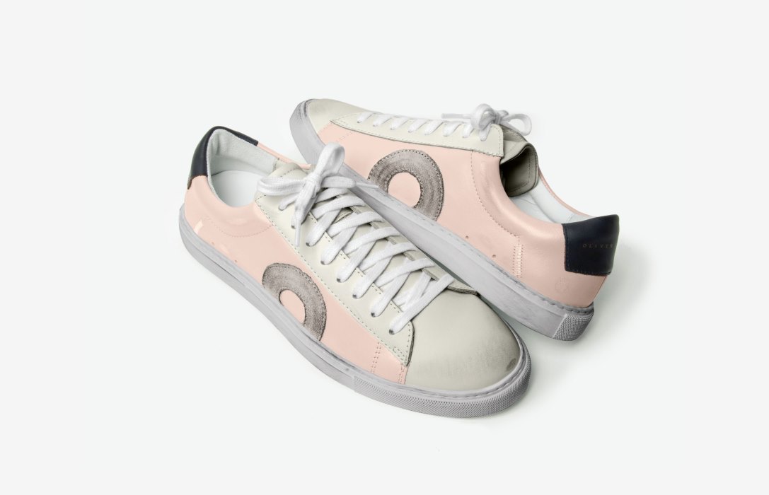 Oliver Cabell Low 1 Low Top Sneakers Dame Rosa | NO816-12