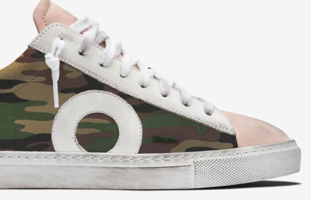 Oliver Cabell Low 1 Low Top Sneakers Dame Camouflage | NO830-01