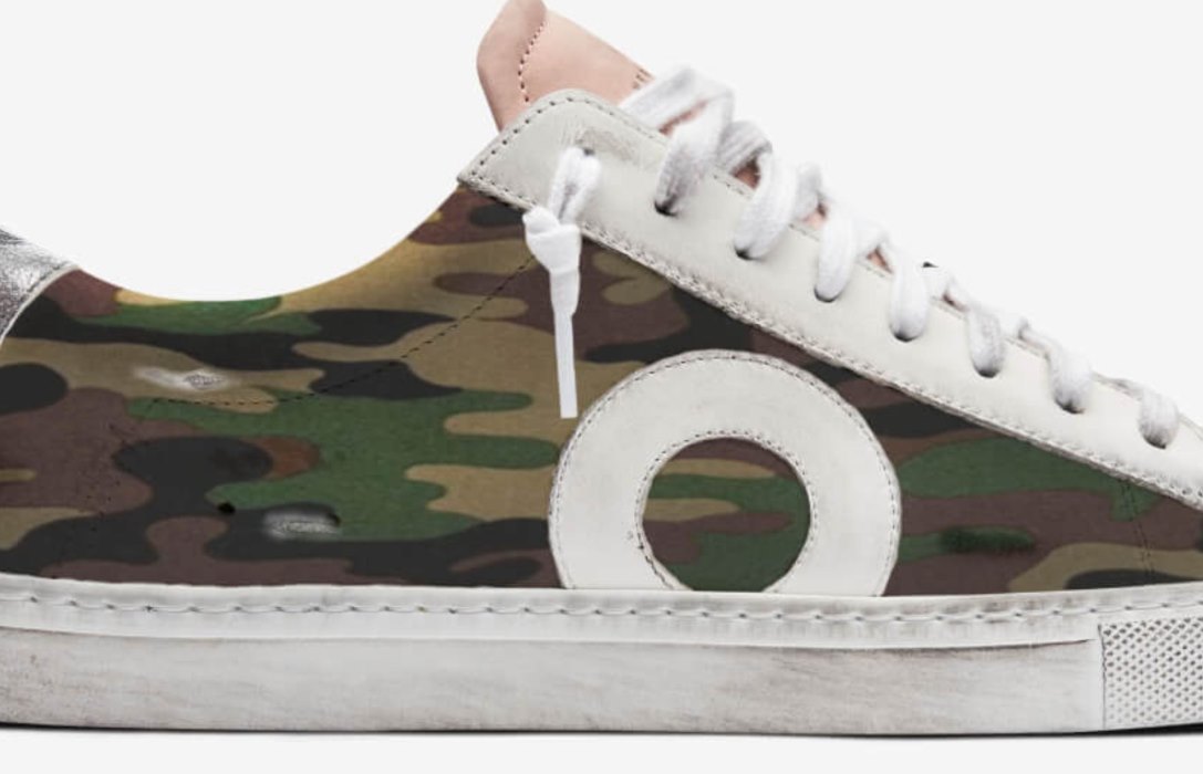 Oliver Cabell Low 1 Low Top Sneakers Dame Camouflage | NO830-01