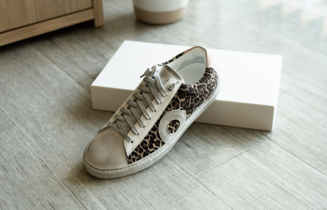 Oliver Cabell Low 1 Low Top Sneakers Dame Leopard | NO882-98