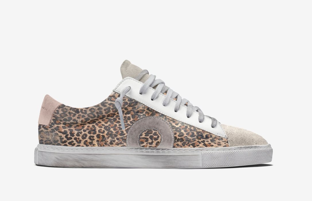 Oliver Cabell Low 1 Low Top Sneakers Dame Leopard | NO882-98