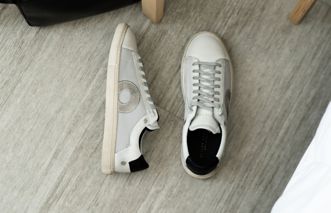 Oliver Cabell Low 1 Low Top Sneakers Dame Hvite Grå | NO956-61