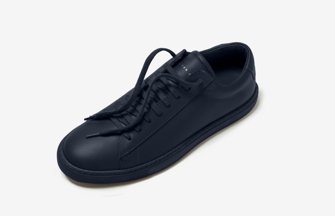 Oliver Cabell Low 1 Low Top Sneakers Herre Marineblå | NO199-46