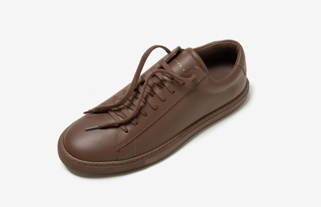 Oliver Cabell Low 1 Low Top Sneakers Herre Brune | NO313-14