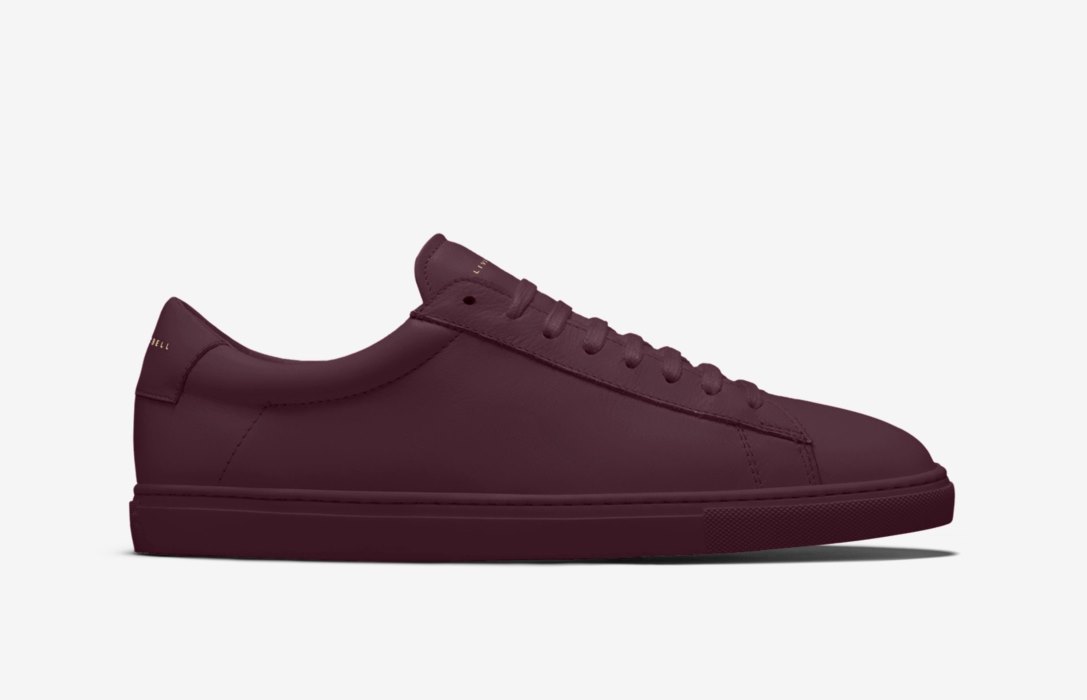 Oliver Cabell Low 1 Low Top Sneakers Herre Burgunder | NO375-86