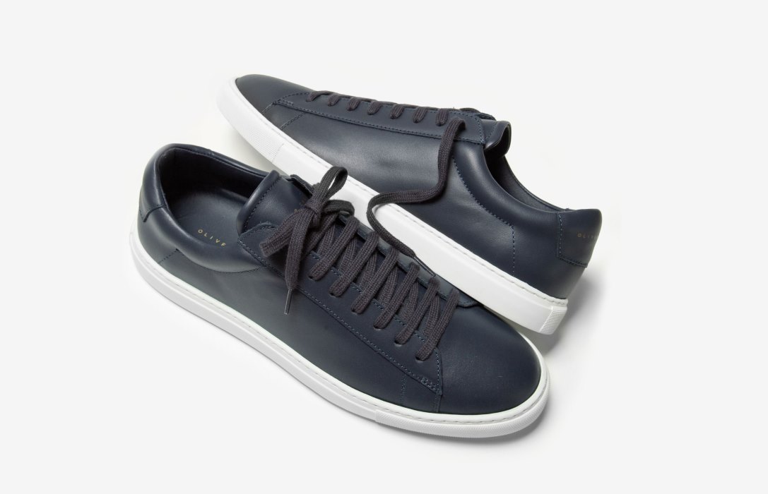 Oliver Cabell Low 1 Low Top Sneakers Herre Kongeblå | NO413-61