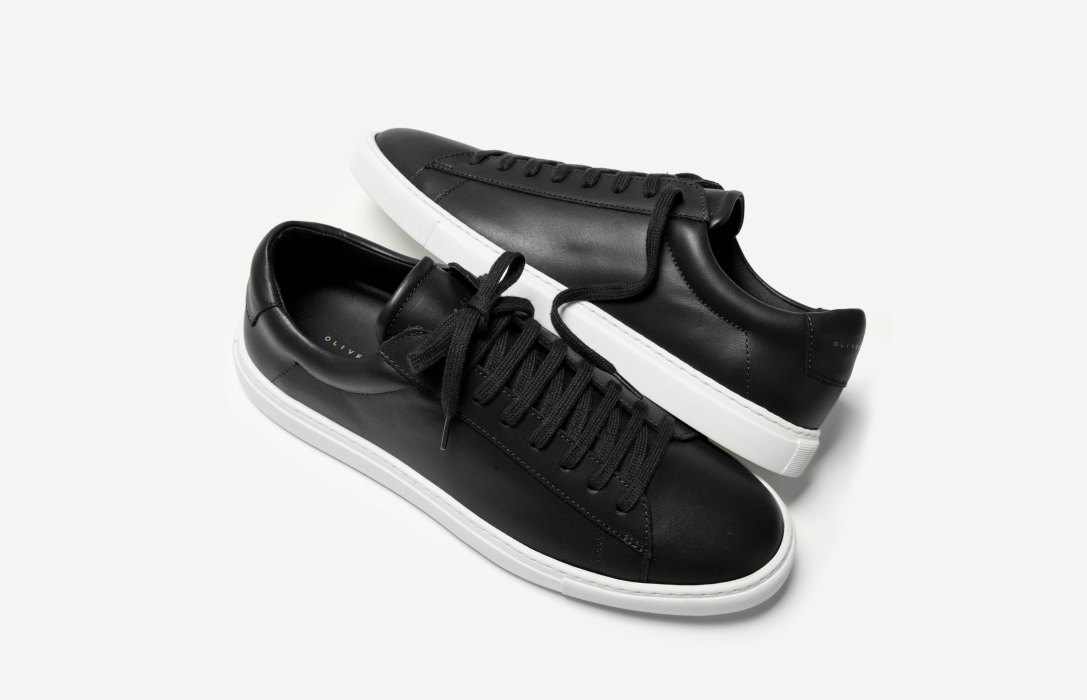 Oliver Cabell Low 1 Low Top Sneakers Herre Svarte | NO617-89