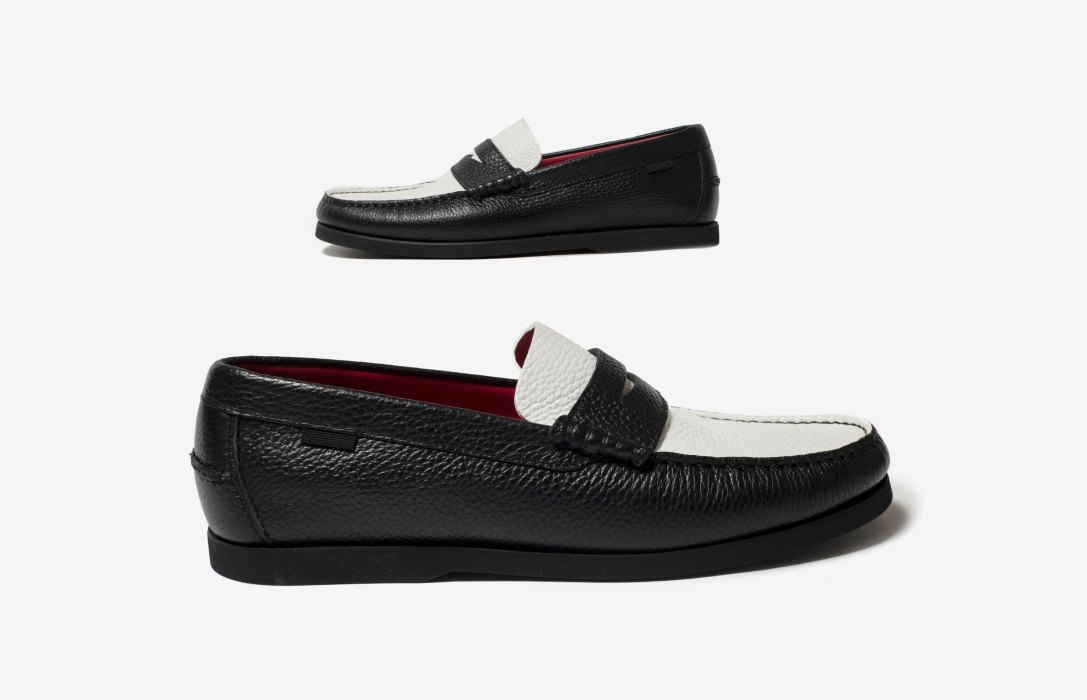 Oliver Cabell Penny Loafer Flats Dame Svarte | NO209-29