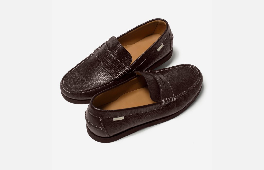 Oliver Cabell Penny Loafer Joggesko Herre Sjokolade | NO472-55