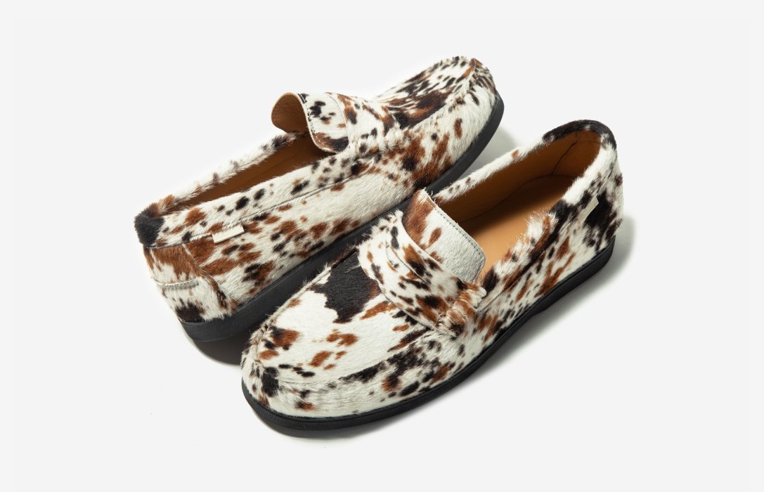 Oliver Cabell Penny Loafer Joggesko Herre Leopard | NO609-17